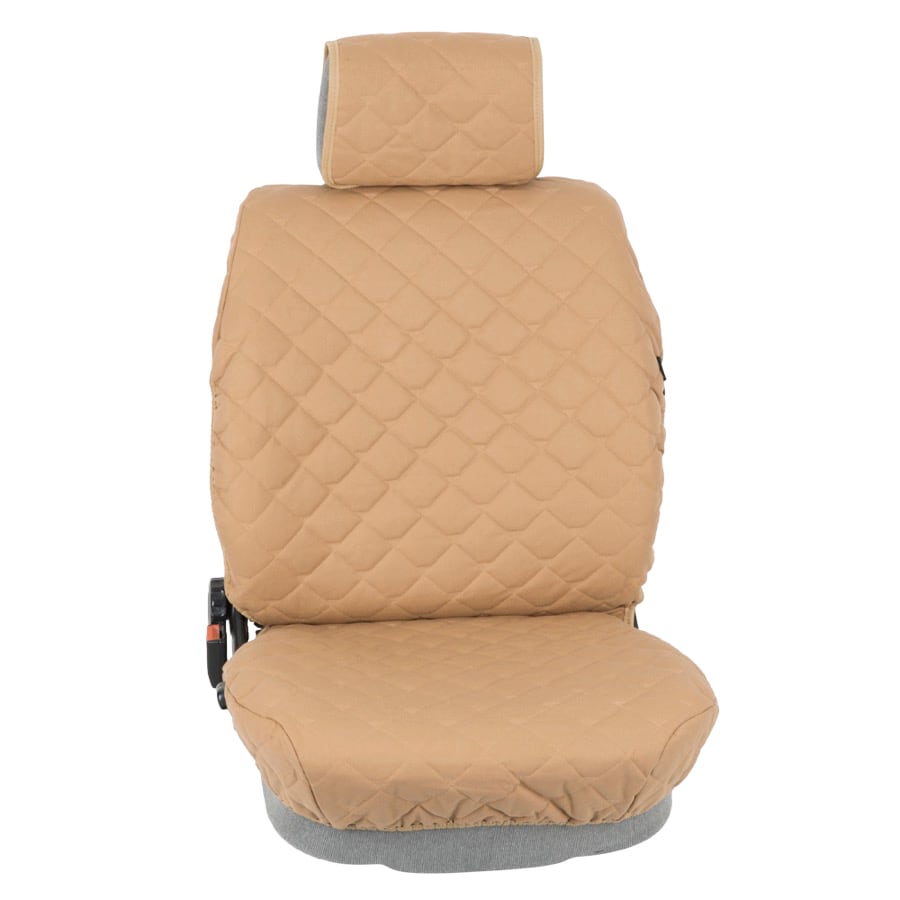 Coprisedili anteriori Misto Lino Beige 93 per Fiat 500 R (anni 60) - Union  Textile - IT