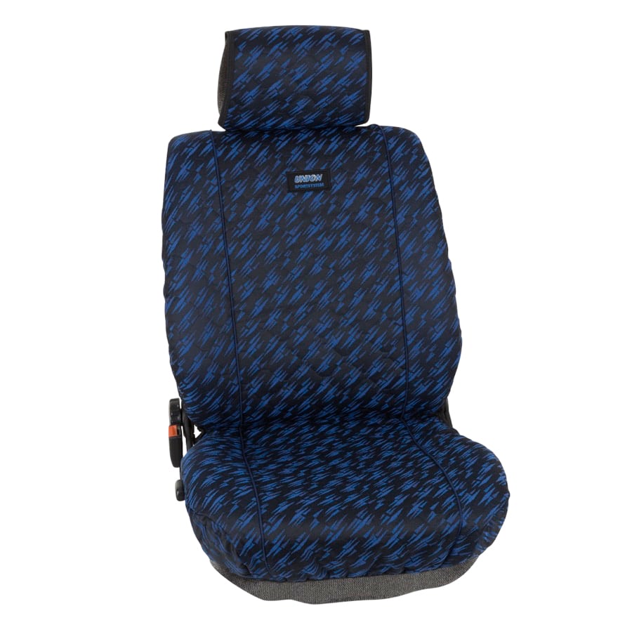 Coprisedili anteriori Caraibi Blu 39 per Nissan Qashqai con bagagliaio -  Union Textile - IT