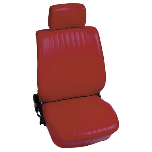 Fodere luxury Roma Rosso 202 per Mercedes 809/37-814/42-817/42-814/42 2 posti