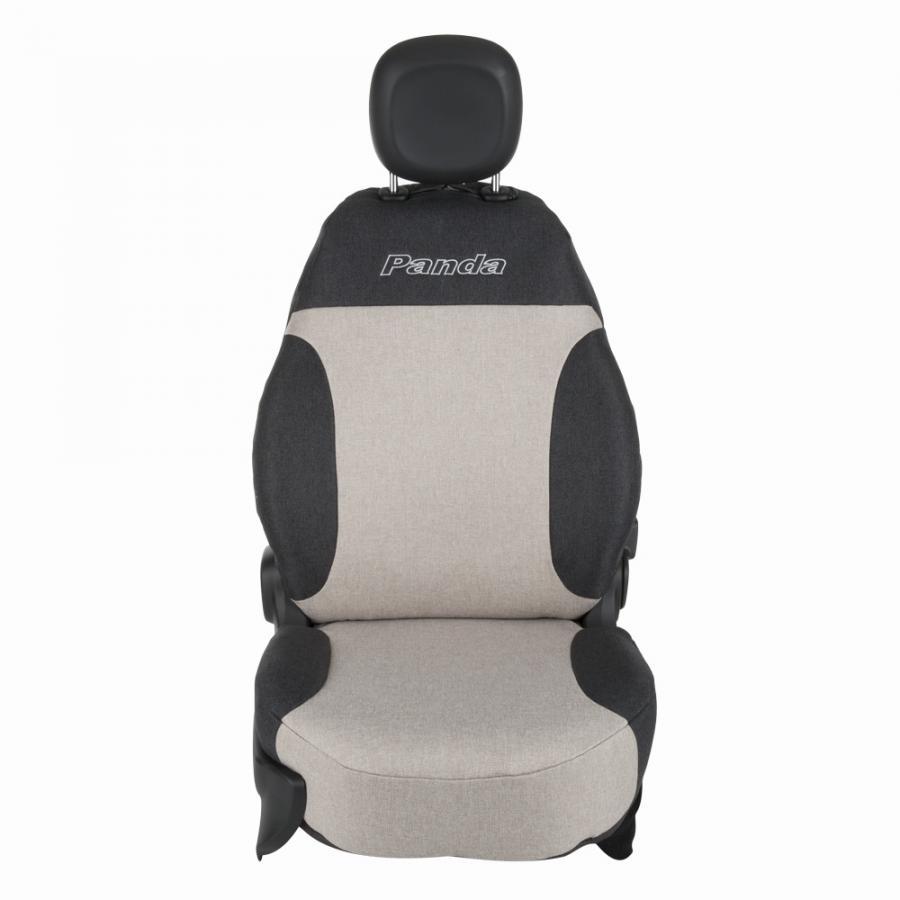 Coprisedili 2314 per Fiat Panda prodotte dal 2012 - codice 1007  beige/antracite - Union Textile - IT