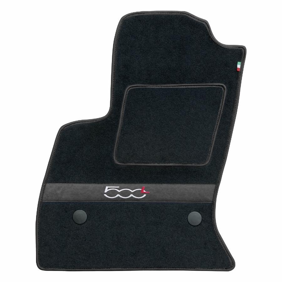 Tappetini per Fiat 500 L - Ciak Elite Nero - Union Textile - IT