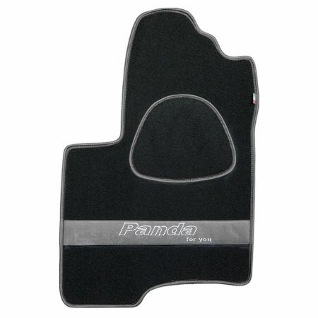 Tappetini per Fiat Panda prodotte dal 2012 -  Ciak Elite Grigio