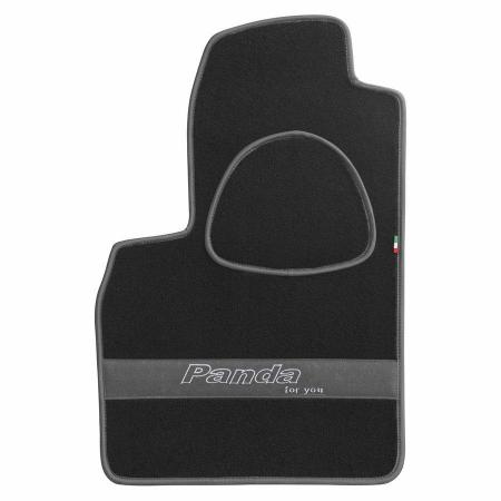 Tappetini per Fiat Panda prodotte dal 2003 al 2012 -  Ciak Elite Grigio