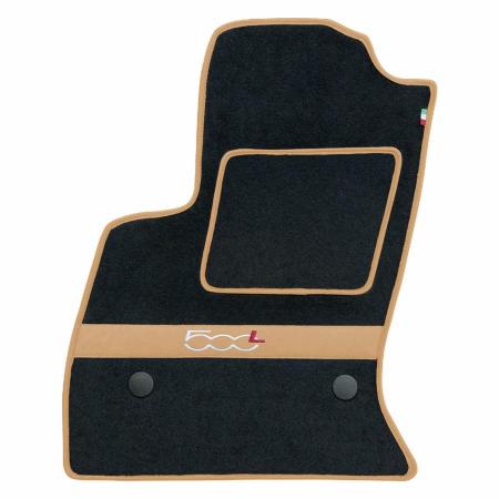 Tappetini per Fiat 500 L -  Ciak Elite Beige