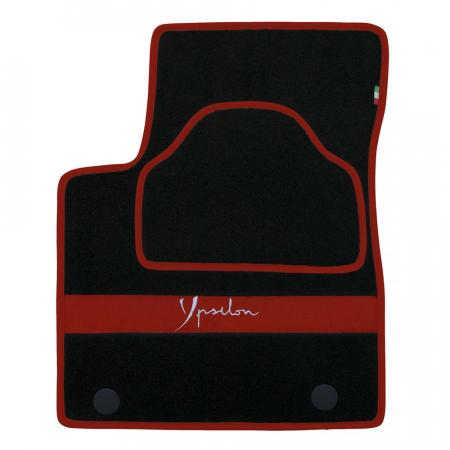Tappetini per Lancia Ypsilon prodotte dal 2011 -  Ciak Elite Rosso