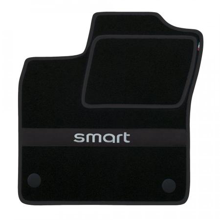 Tappetini per Smart prodotte dal 2014 -  Ciak Elite Nero