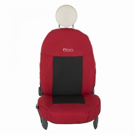 Coprisedili 2314 per Fiat 500 prodotte dal 2008 - codice 1003 rosso